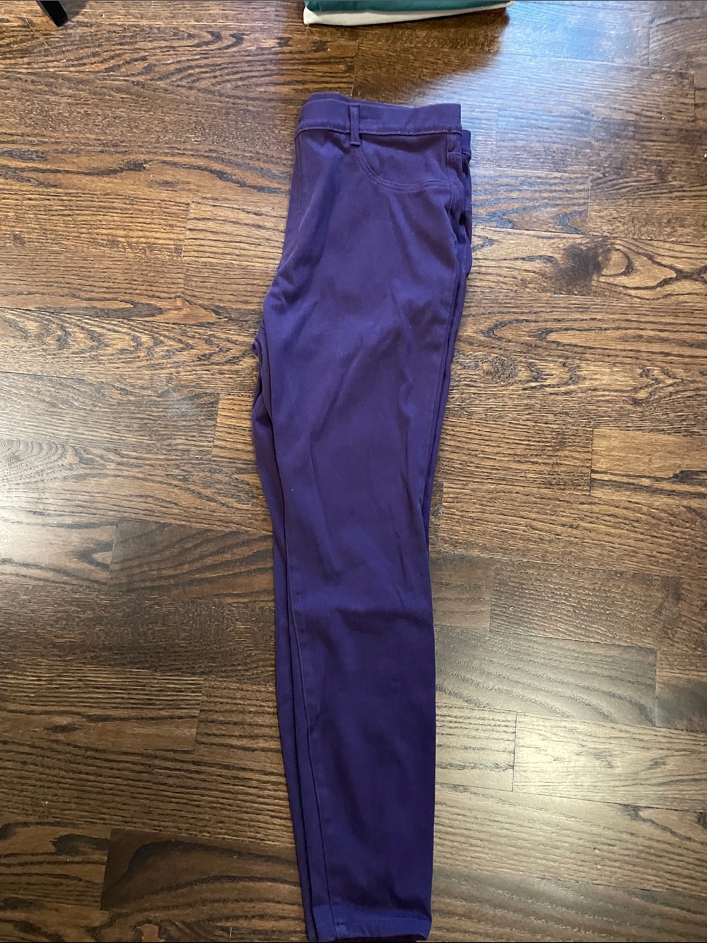 Time and Tru Women's Purple Skinny Pants Size XL